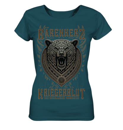 Bärenherz Kriegerblut - Ladies Organic Shirt