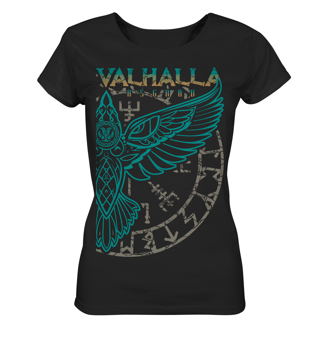 Valhalla Asgard Hugin  - Ladies Organic Shirt