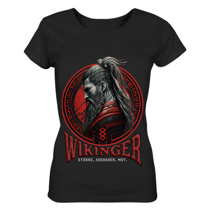 Wikinger Stärke Ausdauer Mut - Ladies Organic Shirt