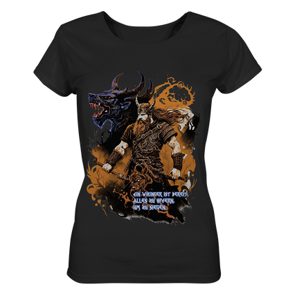 Wikinger Ist Bereit Alles Zu Opfern - Ladies Organic Shirt