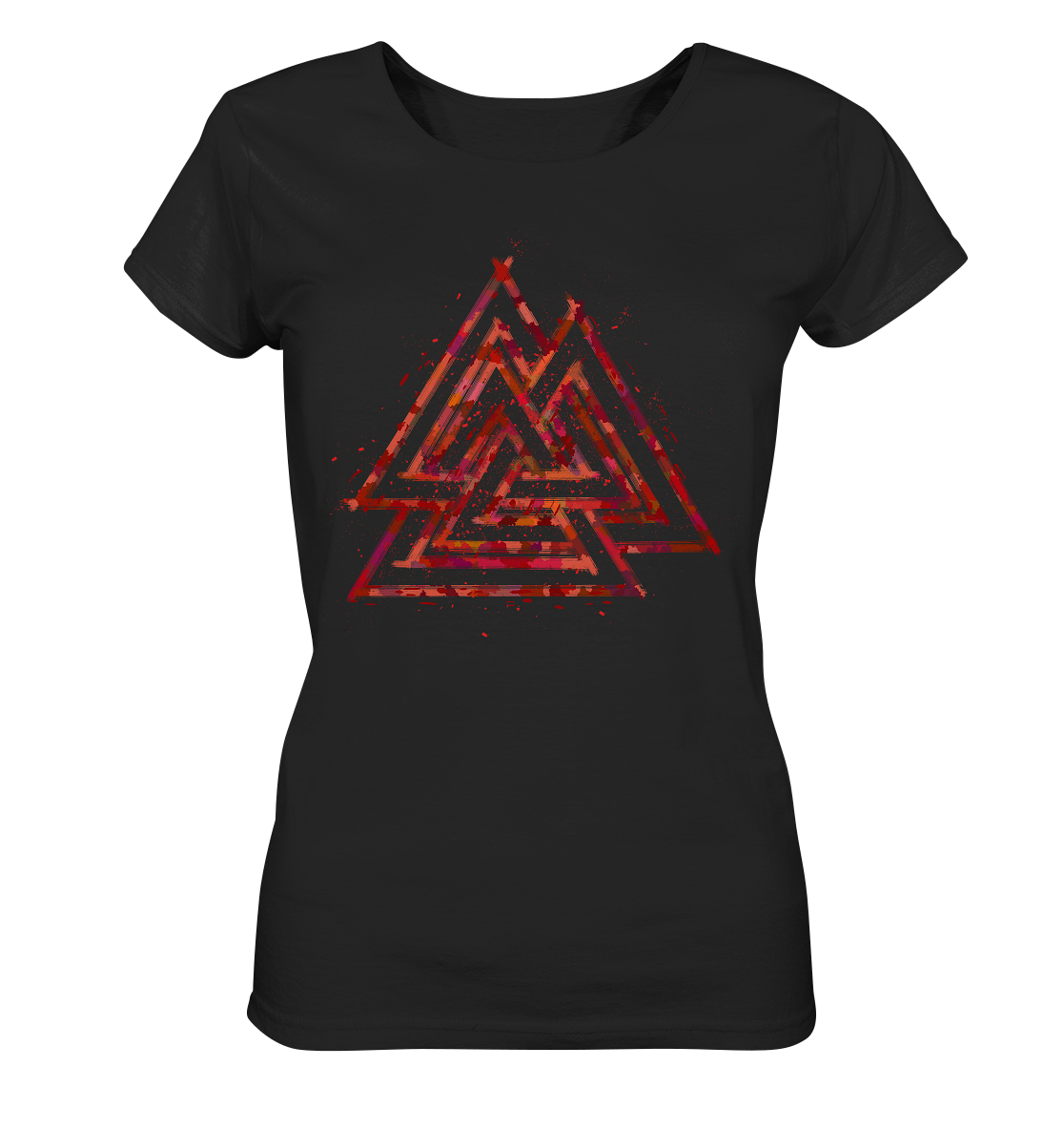 Wikinger Valknut Wotan - Ladies Organic Shirt
