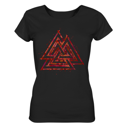 Wikinger Valknut Wotan - Ladies Organic Shirt