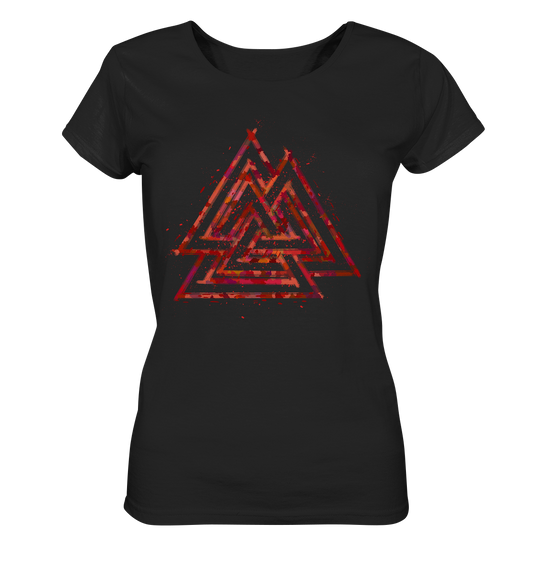 Wikinger Valknut Wotan - Ladies Organic Shirt