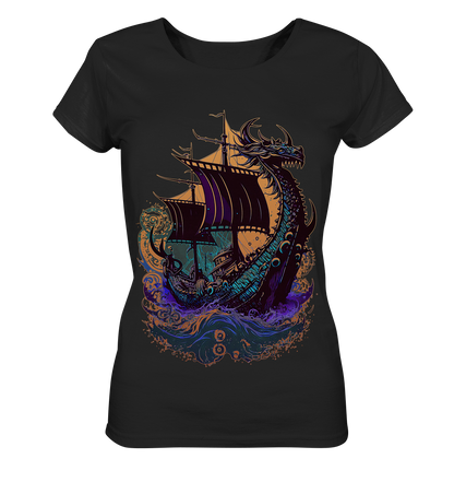 Wikinger Drachenschiff - Ladies Organic Shirt