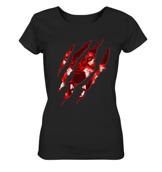 Fenrir Wolf Zerrissen - Ladies Organic Shirt