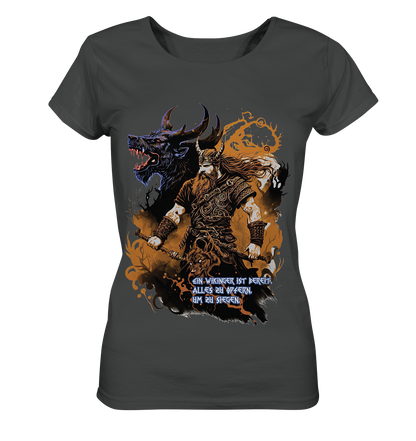 Wikinger Ist Bereit Alles Zu Opfern - Ladies Organic Shirt