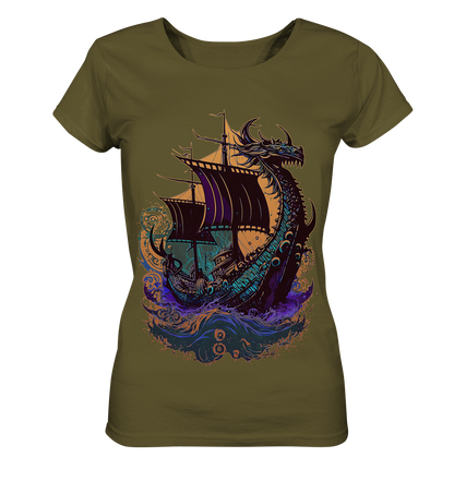 Wikinger Drachenschiff - Ladies Organic Shirt