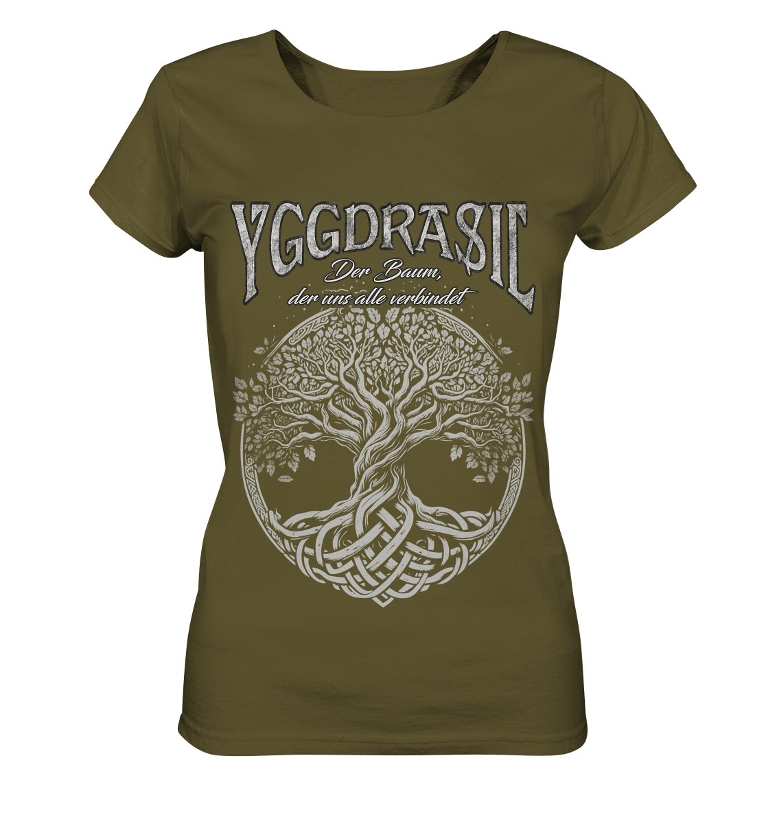 Der Baum Der Uns Alle Verbindet - Ladies Organic Shirt