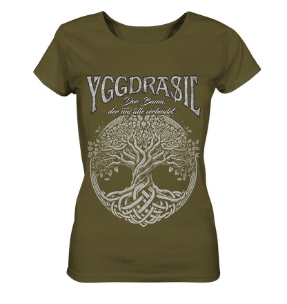 Der Baum Der Uns Alle Verbindet - Ladies Organic Shirt
