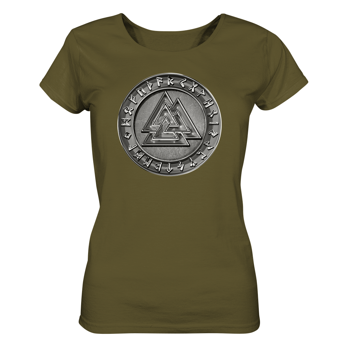 Wikinger Valknut - Ladies Organic Shirt