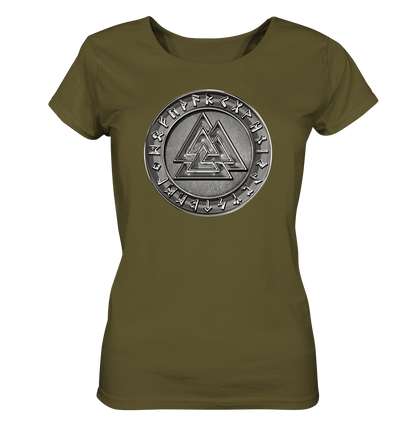 Wikinger Valknut - Ladies Organic Shirt