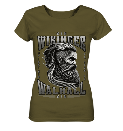 Ein Wikinger Stirbt Nie  - Ladies Organic Shirt