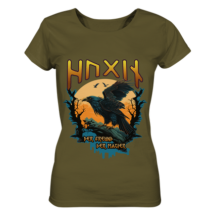 Hugin Der Freund Der Magier - Ladies Organic Shirt