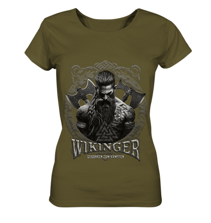 Wikinger Geboren Zum Kämpfen - Ladies Organic Shirt
