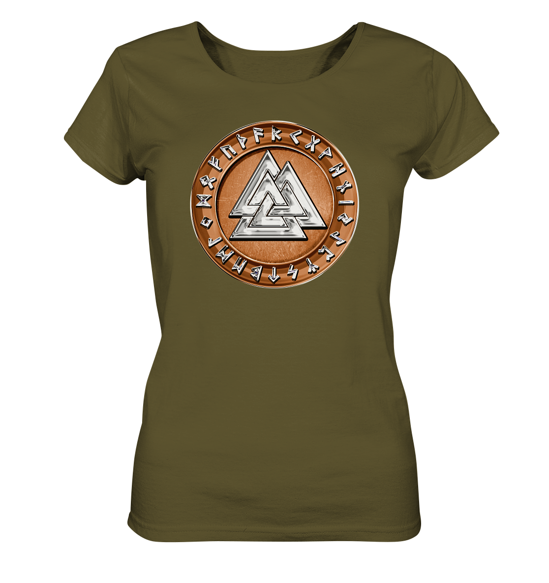 Wikinger Valknut - Ladies Organic Shirt