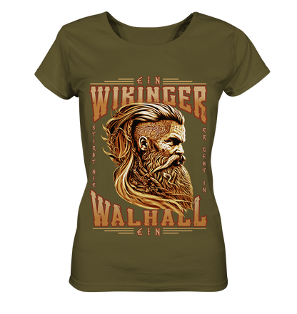 Ein Wikinger Stirbt Nie - Ladies Organic Shirt