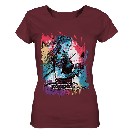 Shield Maiden Niemand Kann Mich Brechen - Ladies Organic Shirt