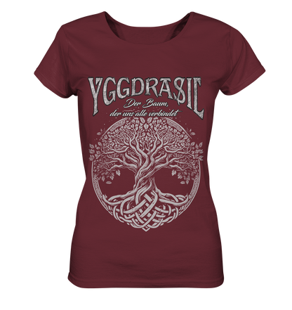 Der Baum Der Uns Alle Verbindet - Ladies Organic Shirt