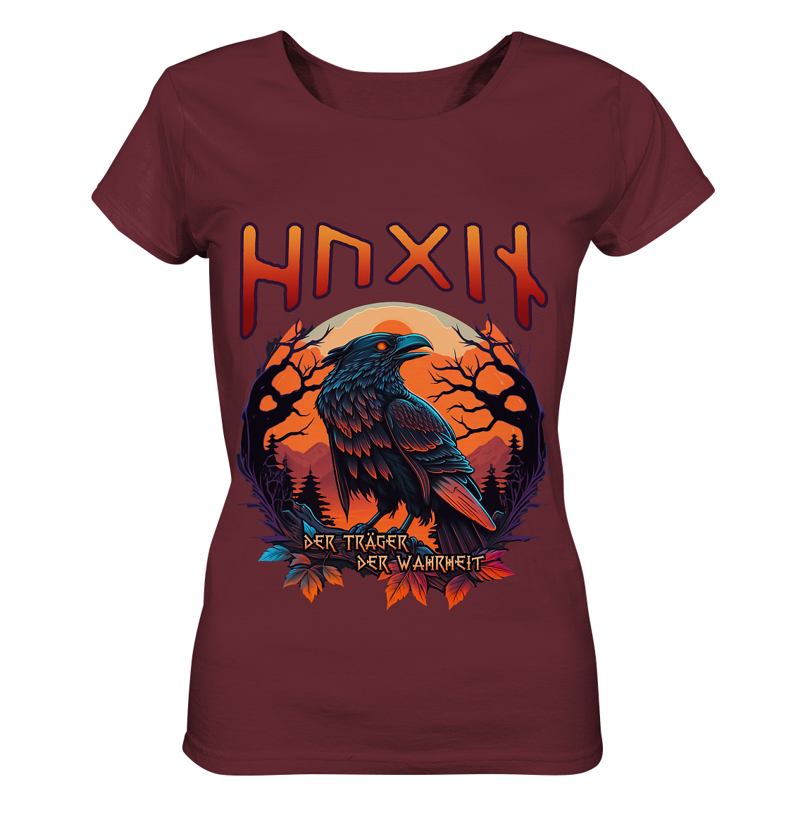 Hugin Der Träger Der Wahrheit - Ladies Organic Shirt