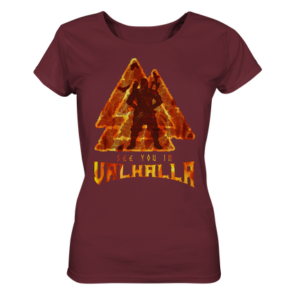See You In Valhalla - Ladies Organic Shirt