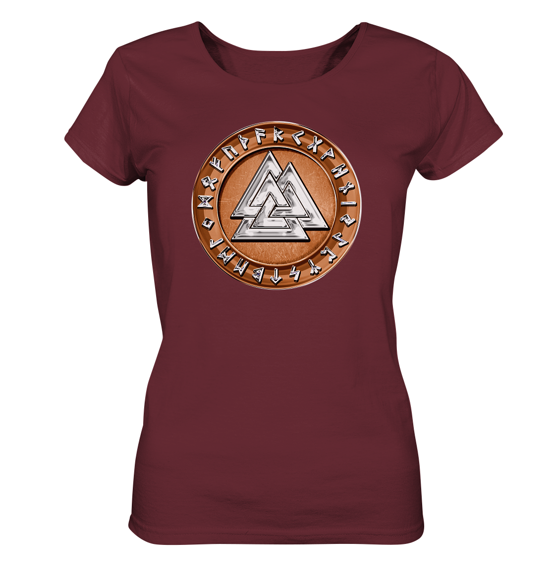 Wikinger Valknut - Ladies Organic Shirt