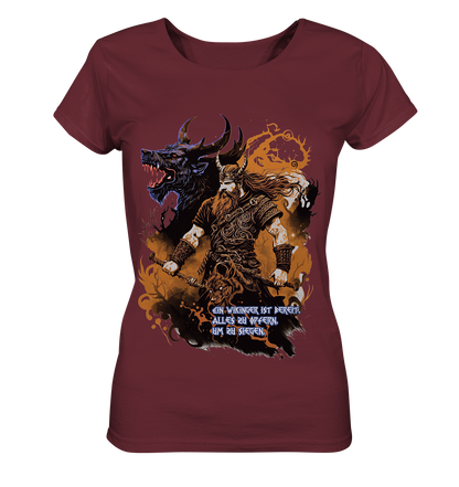 Wikinger Ist Bereit Alles Zu Opfern - Ladies Organic Shirt