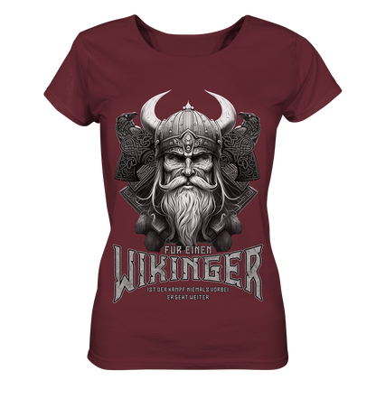 Wikinger Rabe  - Ladies Organic Shirt