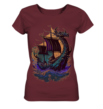 Wikinger Drachenschiff - Ladies Organic Shirt