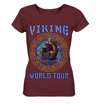 Wikinger Welttournee - Ladies Organic Shirt