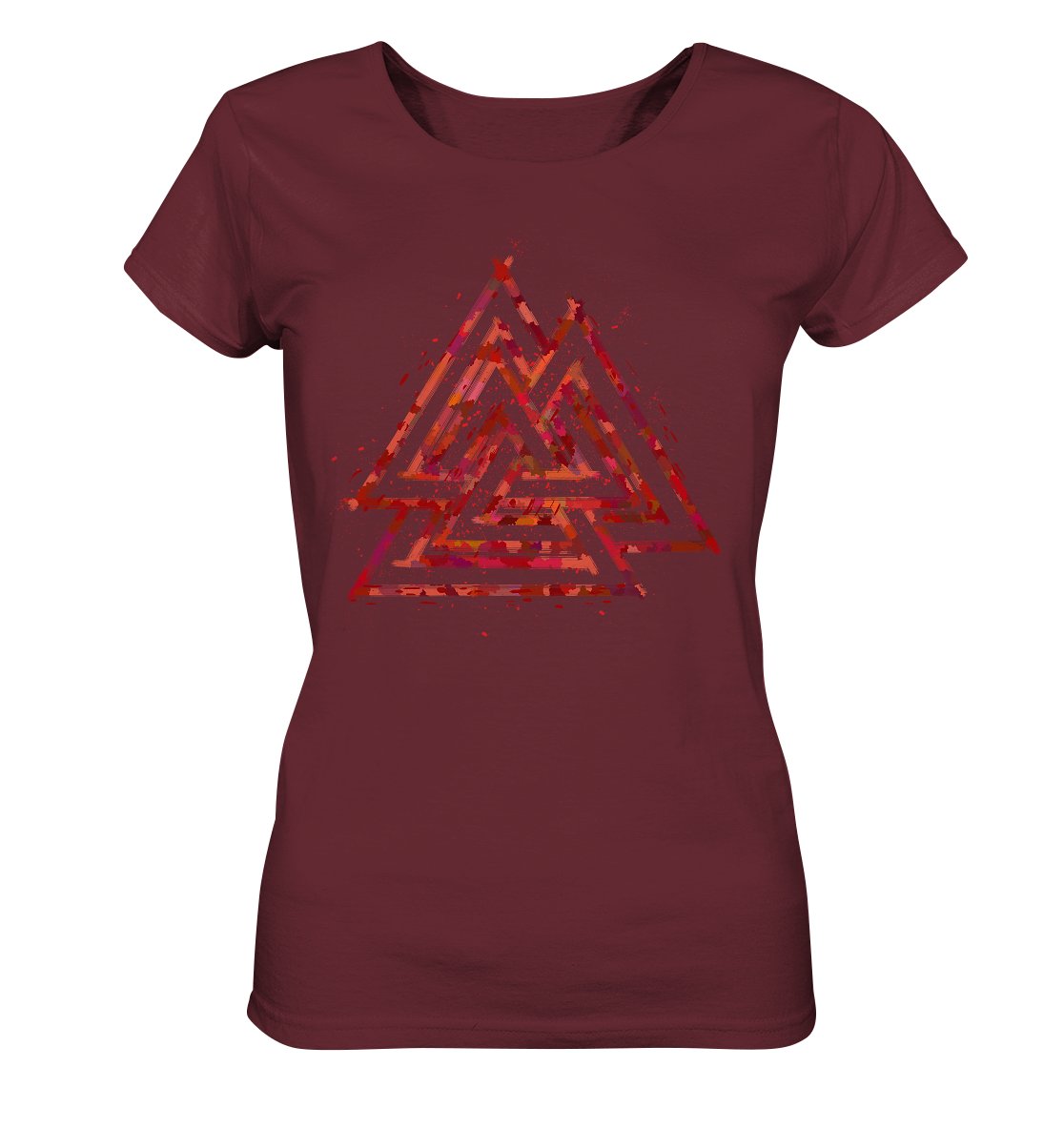 Wikinger Valknut Wotan - Ladies Organic Shirt