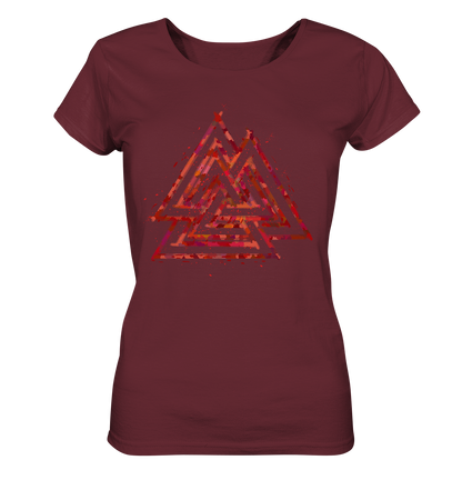 Wikinger Valknut Wotan - Ladies Organic Shirt