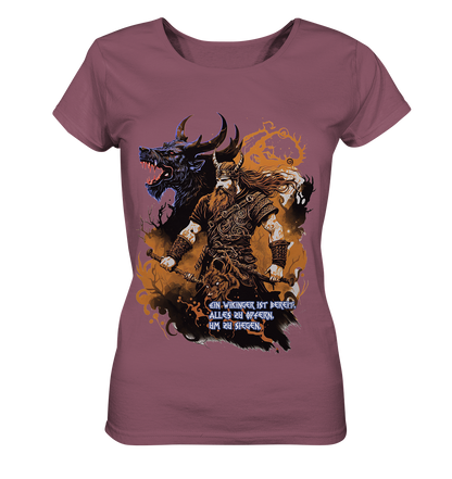 Wikinger Ist Bereit Alles Zu Opfern - Ladies Organic Shirt
