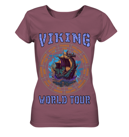 Wikinger Welttournee - Ladies Organic Shirt