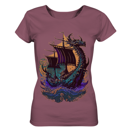 Wikinger Drachenschiff - Ladies Organic Shirt