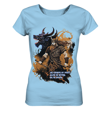 Wikinger Ist Bereit Alles Zu Opfern - Ladies Organic Shirt