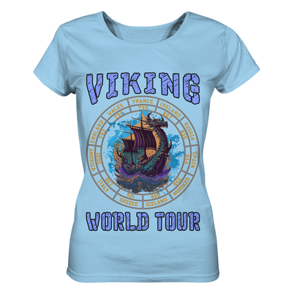 Wikinger Welttournee - Ladies Organic Shirt