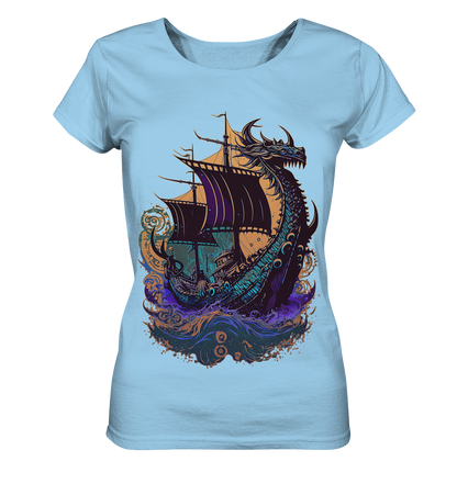 Wikinger Drachenschiff - Ladies Organic Shirt