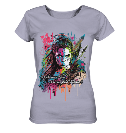 Shield Maiden Ich Stehe Meinen Mann - Ladies Organic Shirt