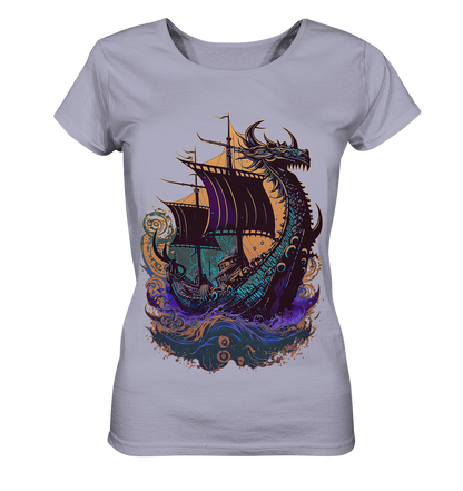 Wikinger Drachenschiff - Ladies Organic Shirt