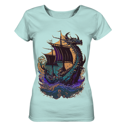 Wikinger Drachenschiff - Ladies Organic Shirt