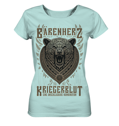 Bärenherz Kriegerblut - Ladies Organic Shirt