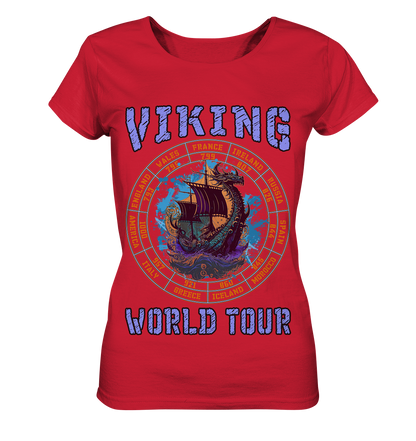 Wikinger Welttournee - Ladies Organic Shirt