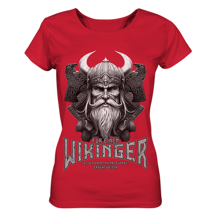 Wikinger Rabe  - Ladies Organic Shirt