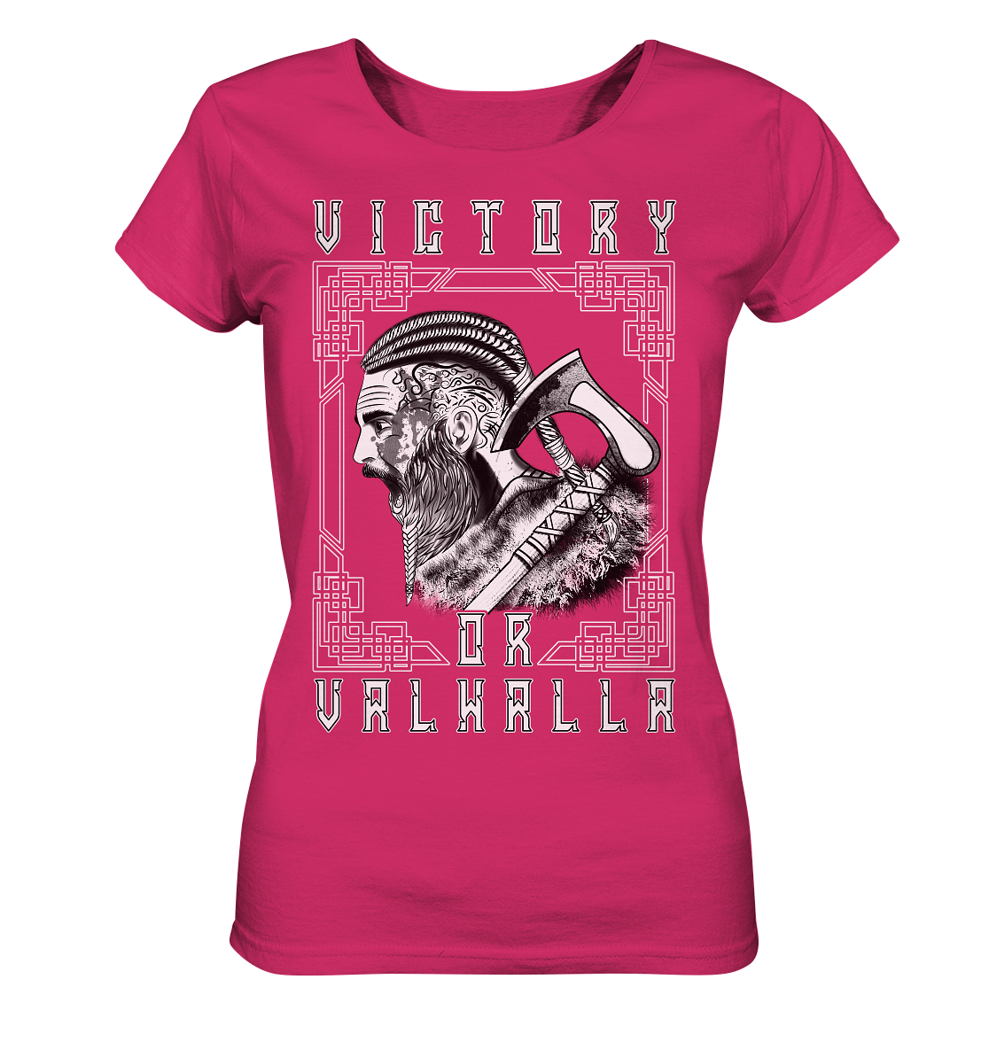 Wikinger Victory or Valhalla - Ladies Organic Shirt