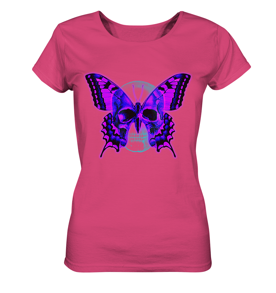 Butterfly Skull - Ladies Organic Shirt