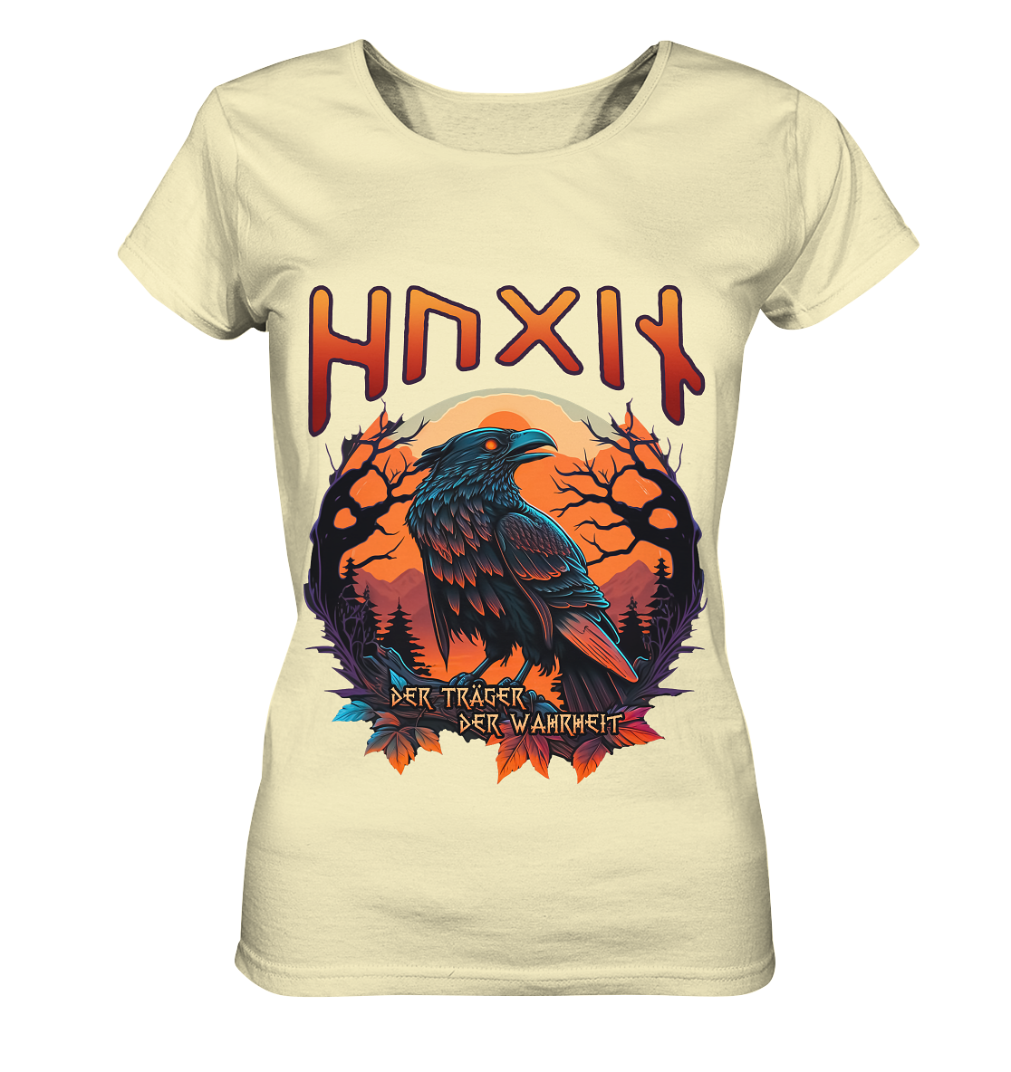 Hugin Der Träger Der Wahrheit - Ladies Organic Shirt