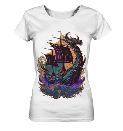 Wikinger Drachenschiff - Ladies Organic Shirt
