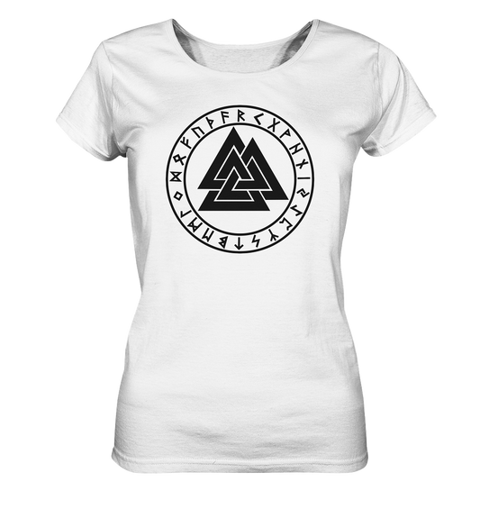 Wikinger Valknut - Ladies Organic Shirt