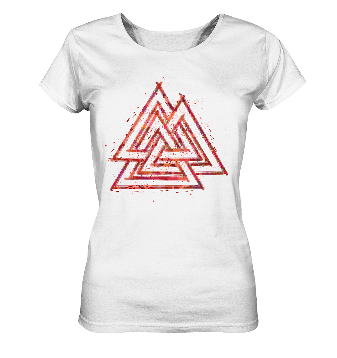 Wikinger Valknut Wotan - Ladies Organic Shirt