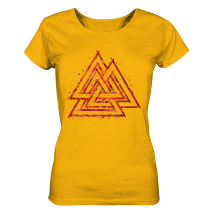 Wikinger Valknut Wotan - Ladies Organic Shirt
